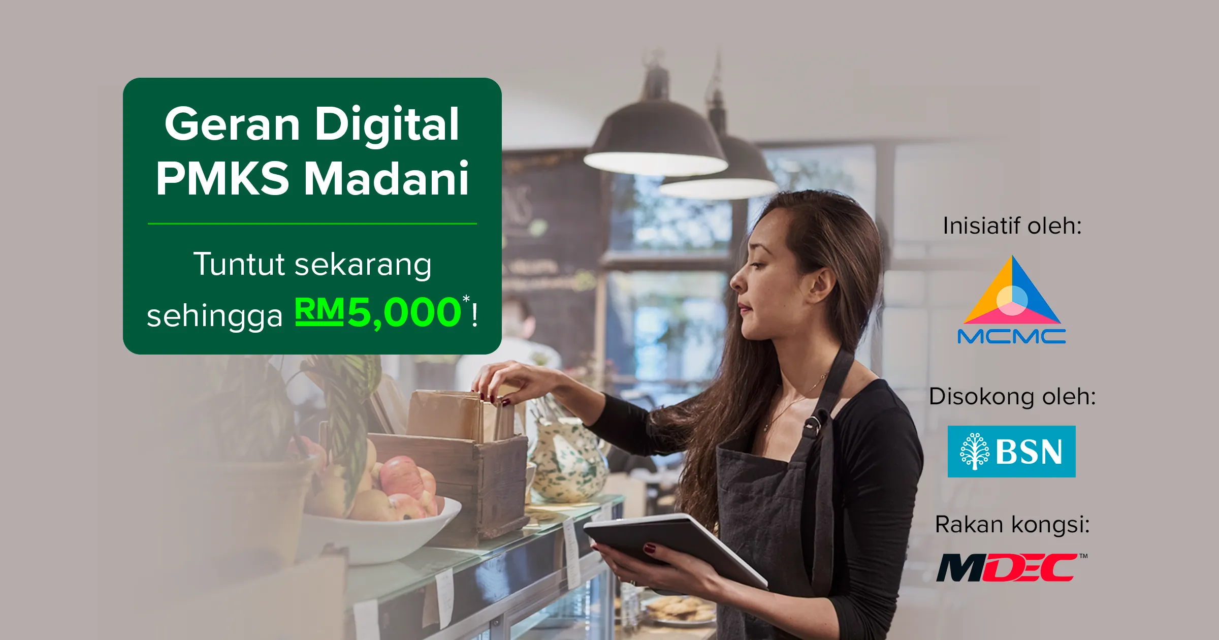 Maxis Business Cloud POS Lite | Tuntut Sehingga RM5K Geran Digital PMKS ...